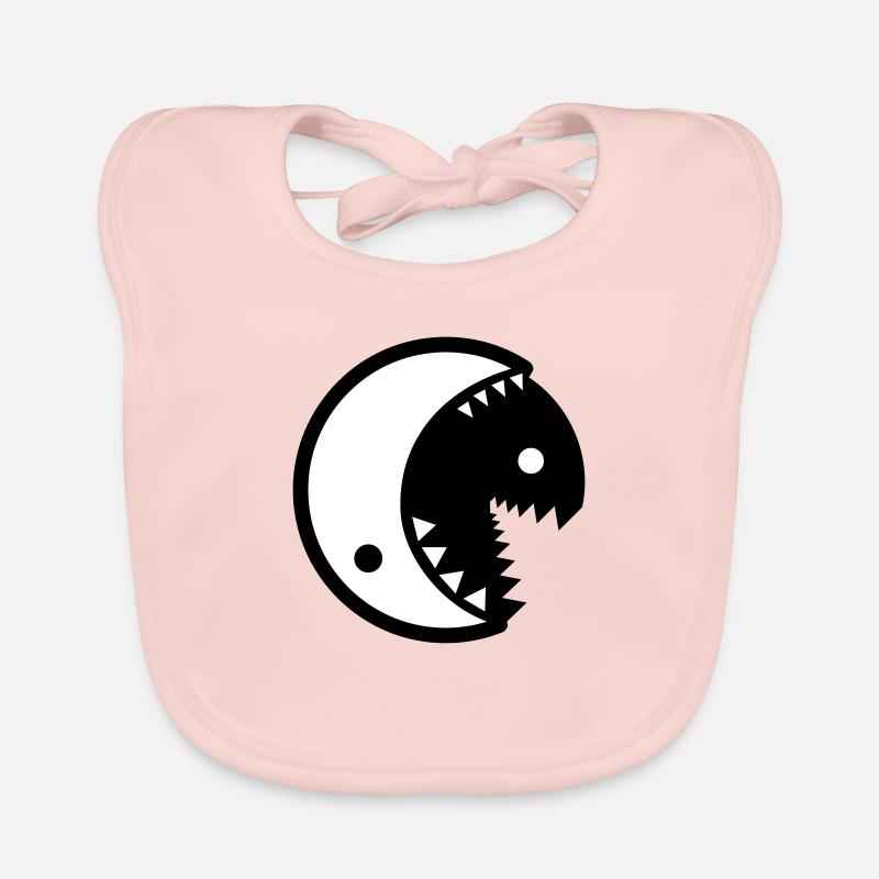 Alternative yin yang Organic Baby Bibs