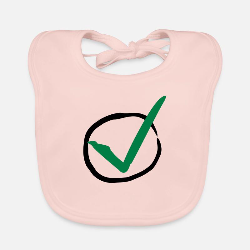 Checkmark Baby Bio-Lätzchen
