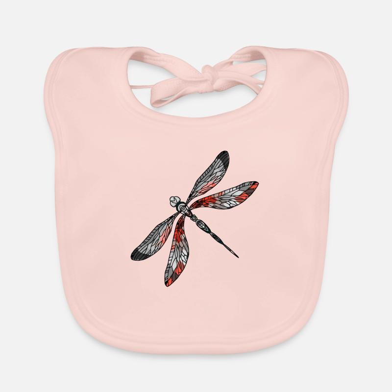 Libellule Bavoir bio Bébé
