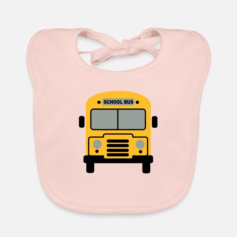 Schulbus Baby Bio-Lätzchen