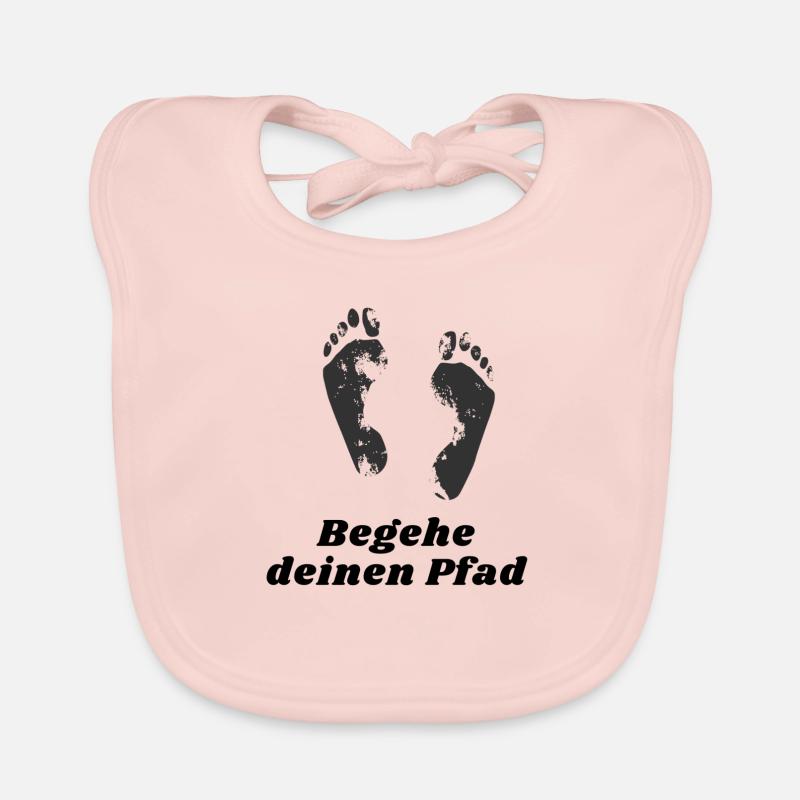 Walk your path Organic Baby Bibs