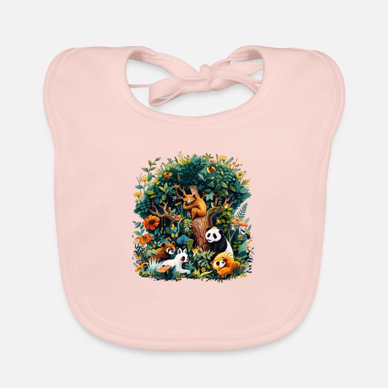 Biodiversity needs help Organic Baby Bibs