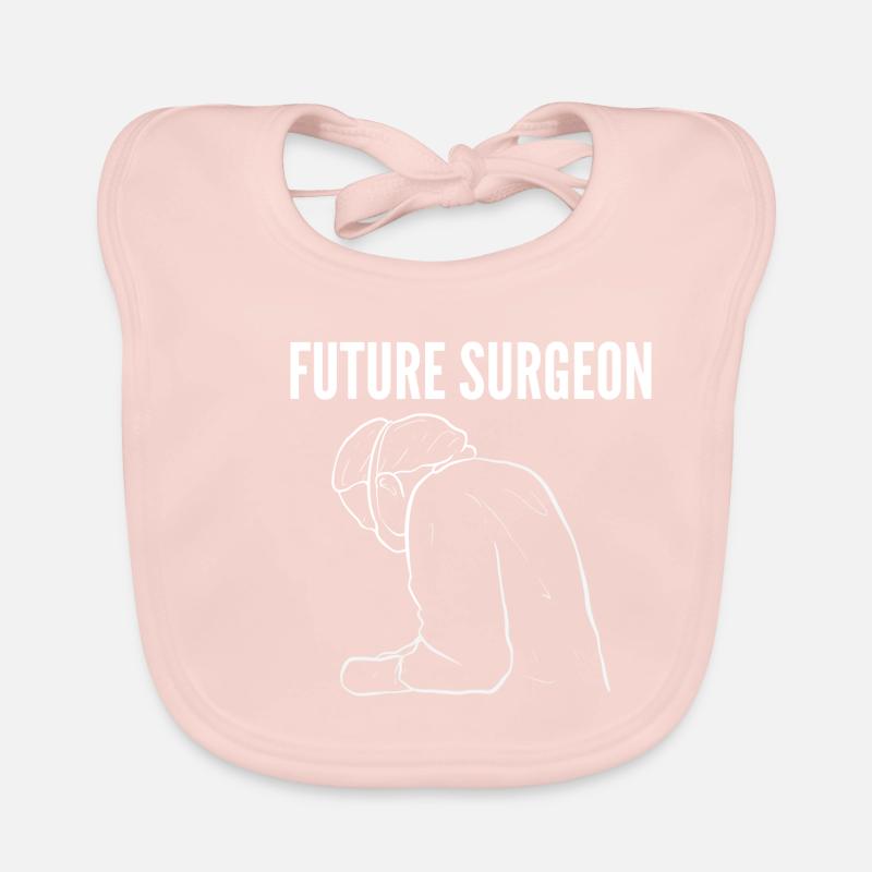 Future Surgeon Future Surgeon Poison Organic Baby Bibs