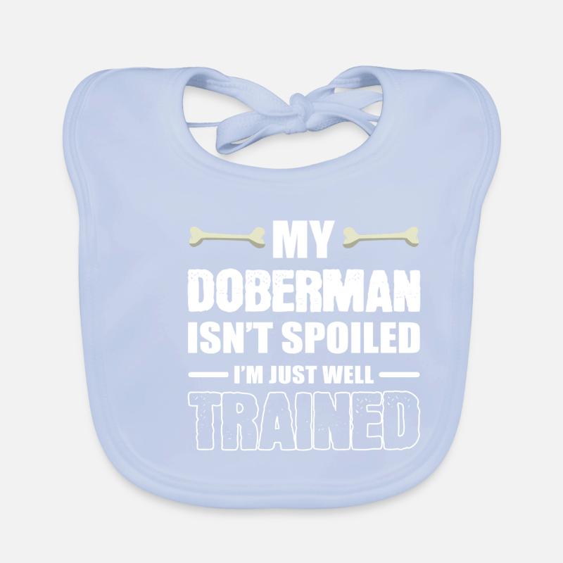 Einfach gut ausgebildet Tiertrainer Geschenk Baby Bio-Lätzchen