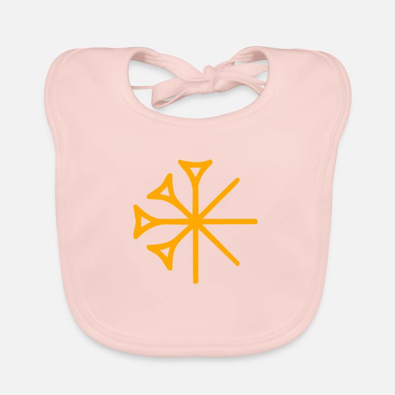 Keilschrift Sumer Dingir Stern Baby Bio-Lätzchen
