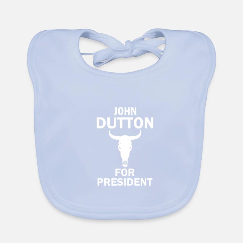 John Dutton pour le président Yellowstone Bavoir bio Bébé