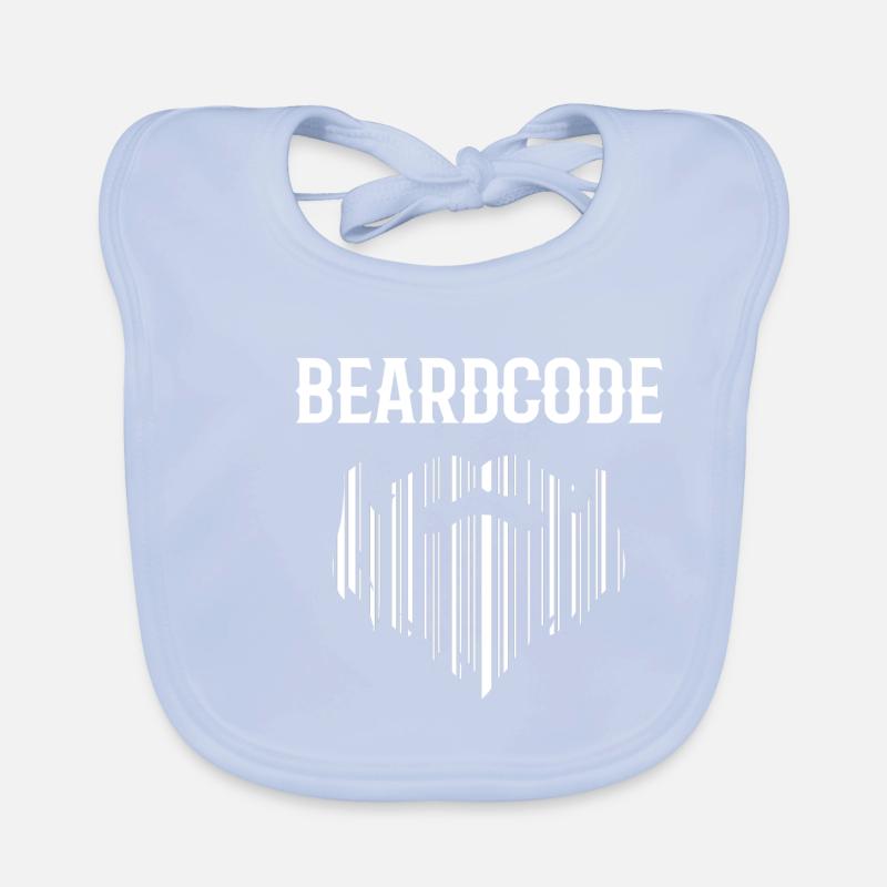 Bartcode Stylistin Geschenk Baby Bio-Lätzchen