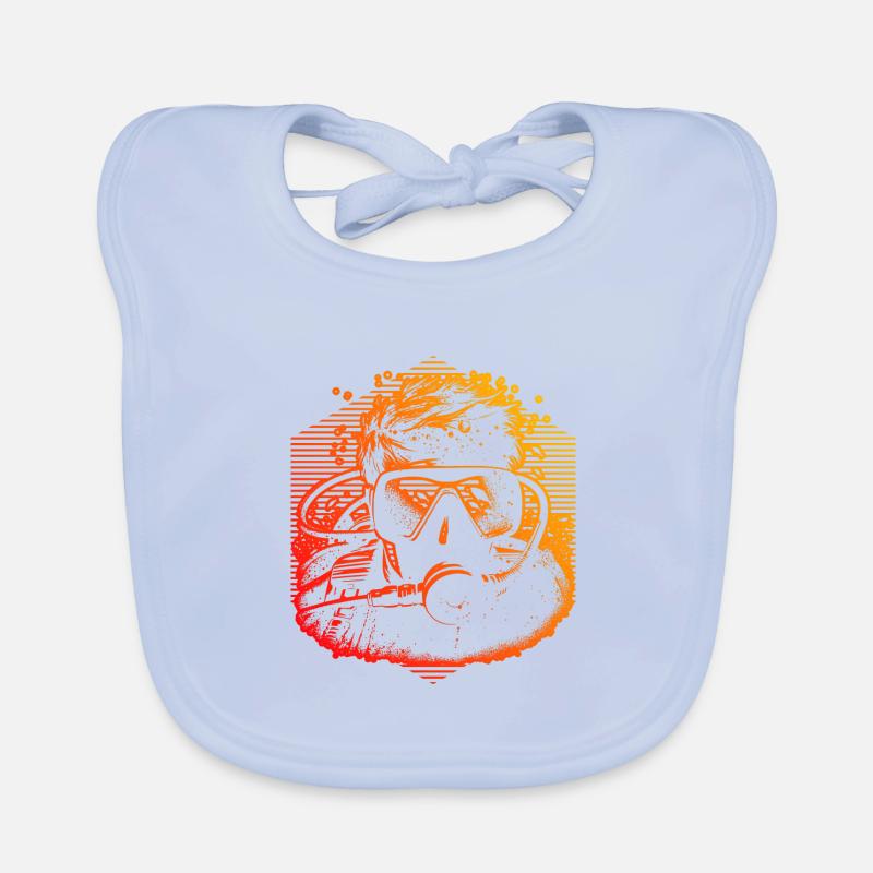 Plongeur Plongée Libre Plongée sous-marine Bavoir bio Bébé
