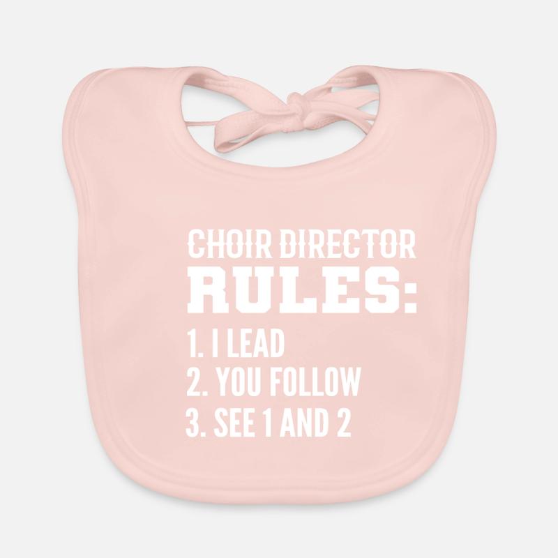 Chef de chœur Règles Bandmaster Gift Bavoir bio Bébé