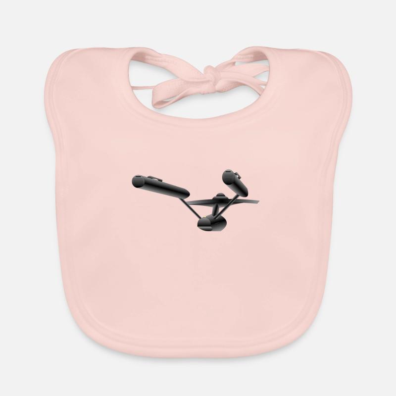 spaceship Organic Baby Bibs