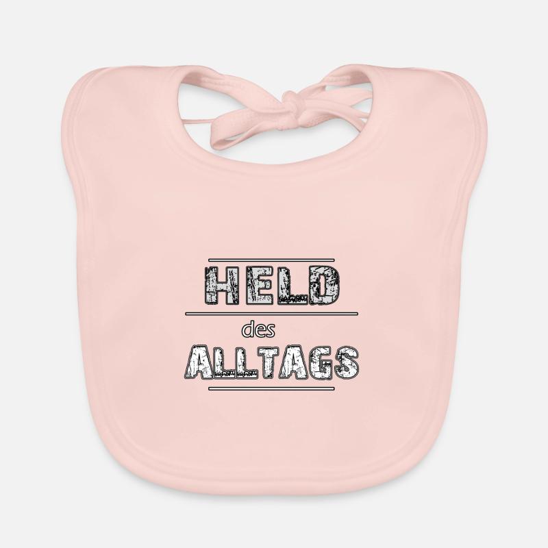 Held des Alltags Schritfzug | Yolo-Designs Baby Bio-Lätzchen