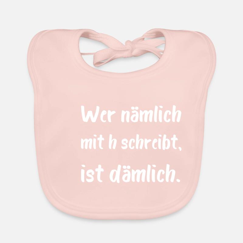 Grammatik Englischlehrer Englisch Sprache Lernen Baby Bio-Lätzchen