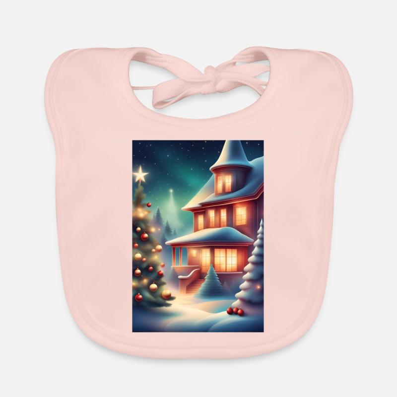 Merveilleuse période de Noël Bavoir bio Bébé