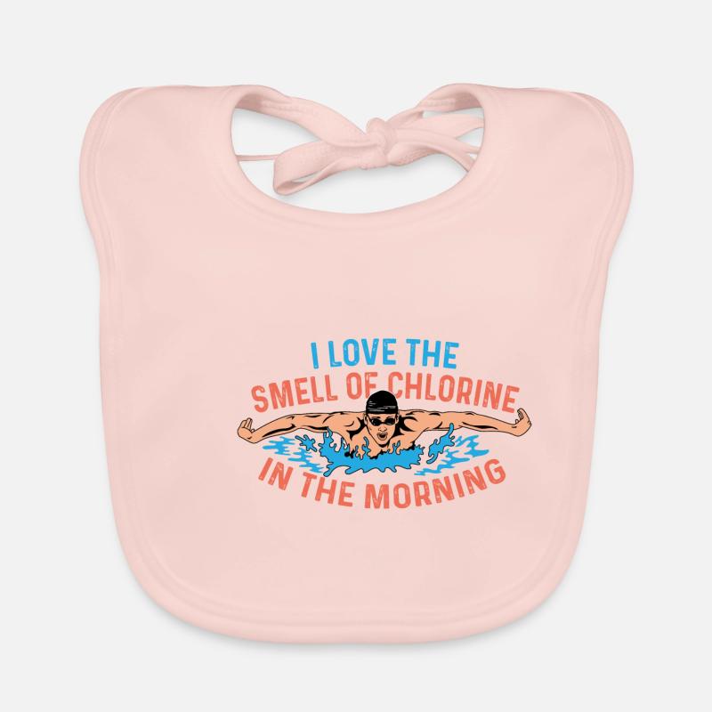 Odeur de poison triathlète au chlore Bavoir bio Bébé