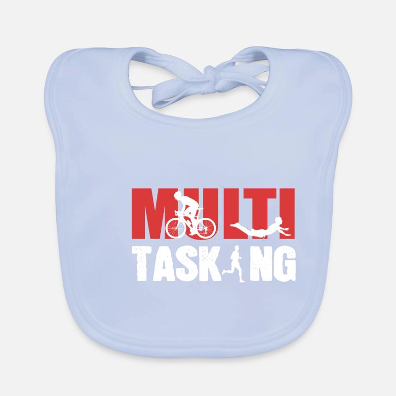 Multitasking Radfahrer Gift Baby Bio-Lätzchen