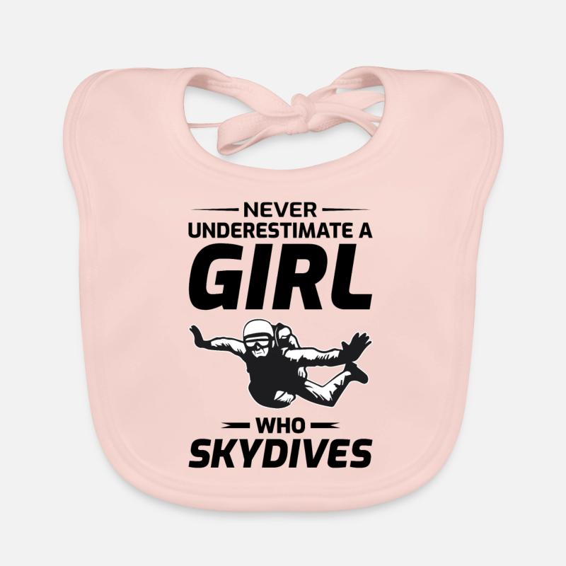 Parachutisme Parachute Parachutisme Parachutisme Bavoir bio Bébé