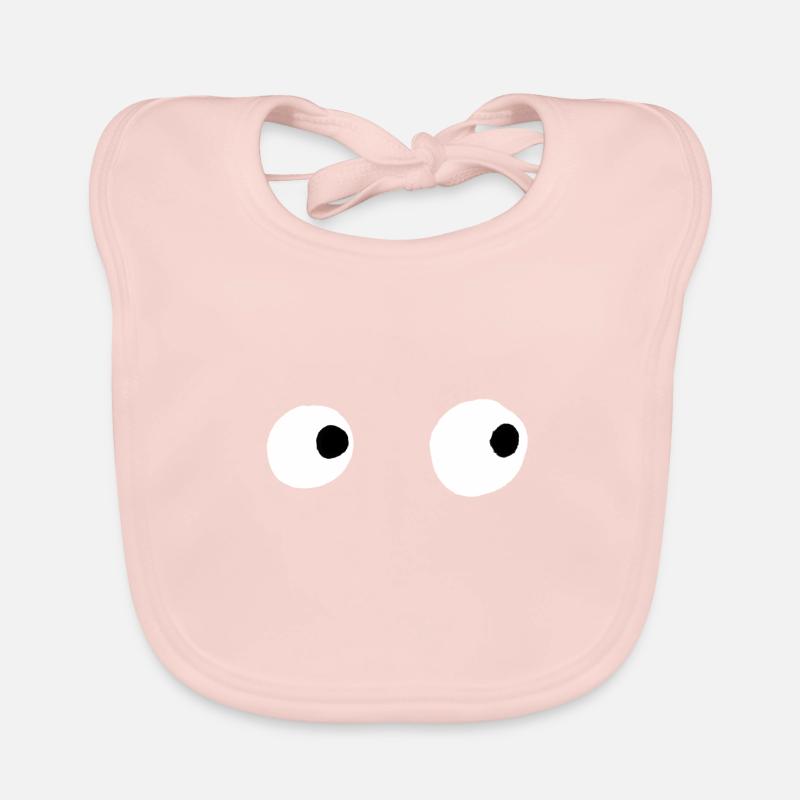 Yeux Bavoir bio Bébé