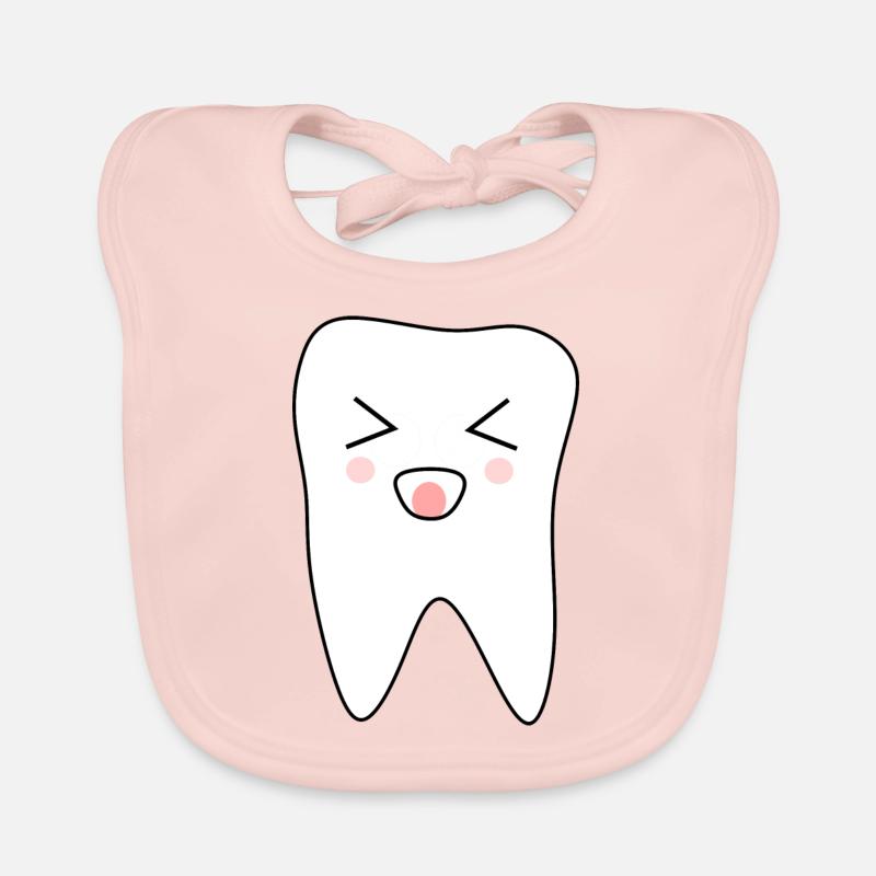 Tooth, Teeth, Dentist Organic Baby Bibs
