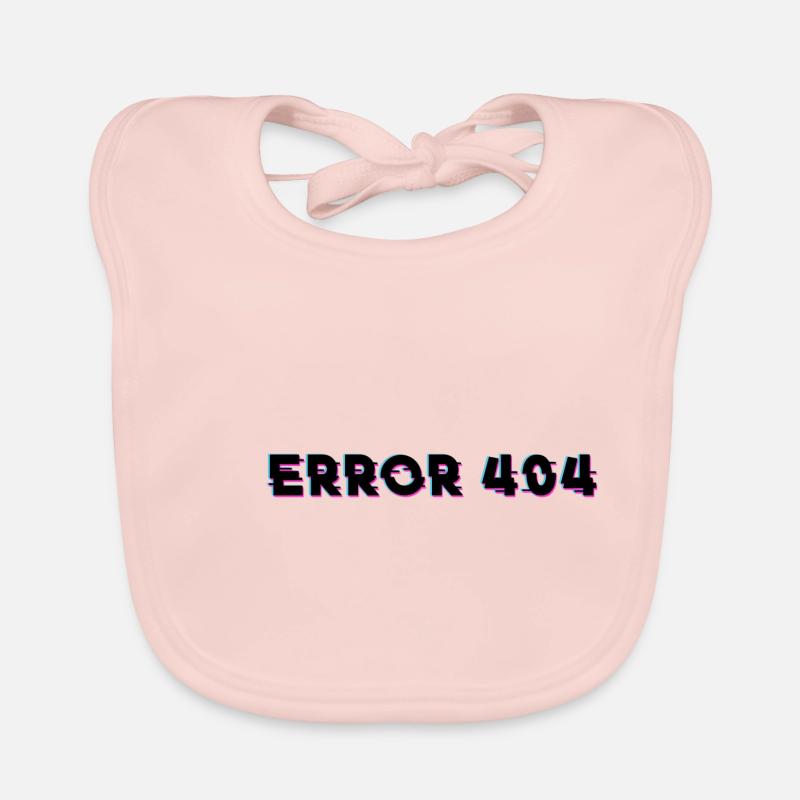 internet error 404 - Internet Error 404 Organic Baby Bibs