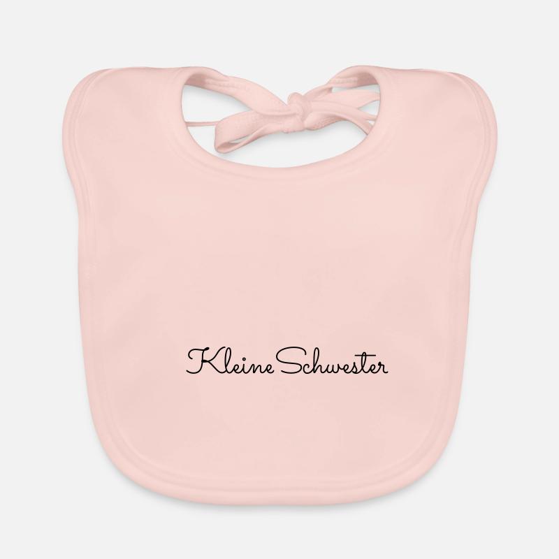 Kleine Schwester Baby Bio-Lätzchen