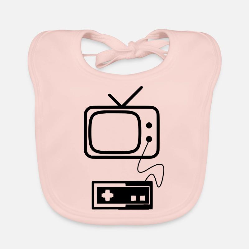 RETRO GAMING Baby Bio-Lätzchen