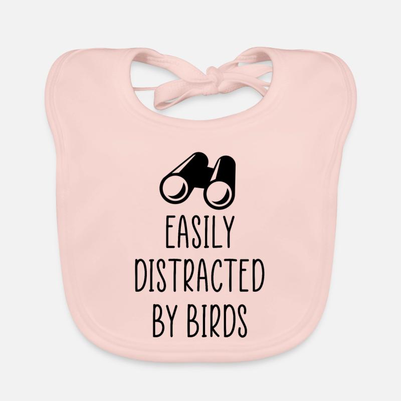 observation des oiseaux Bavoir bio Bébé