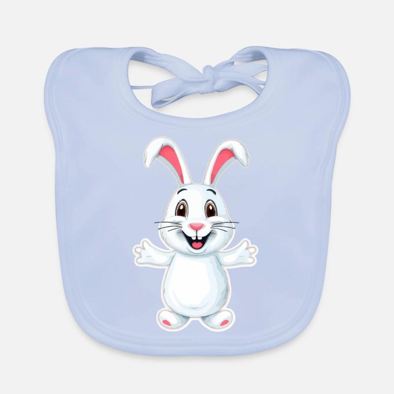 Drôle de lapin Bavoir bio Bébé