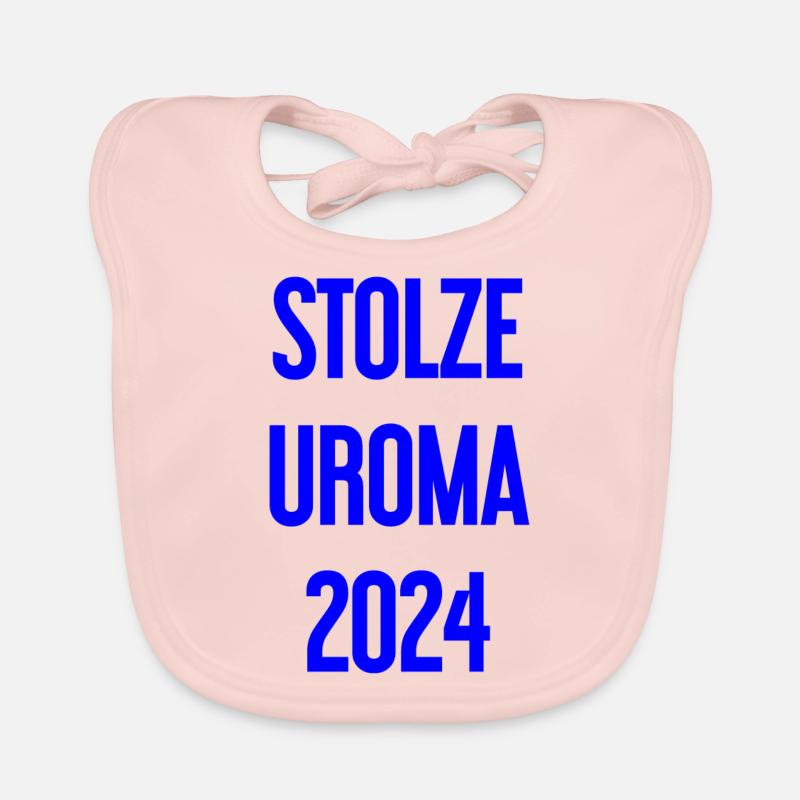 Fière arrière-grand-mère 2024 Bavoir bio Bébé