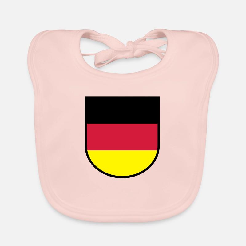 Deutschlandwappen Baby Bio-Lätzchen