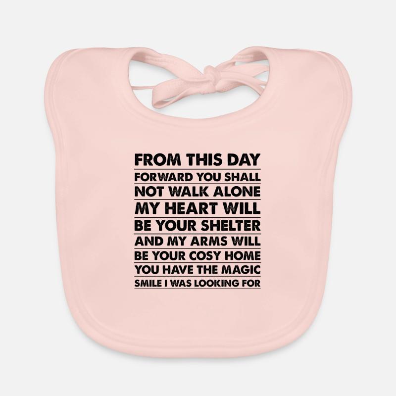 Geschenke für Ehemann, Ehefrau, Freund oder Freundin Baby Bio-Lätzchen