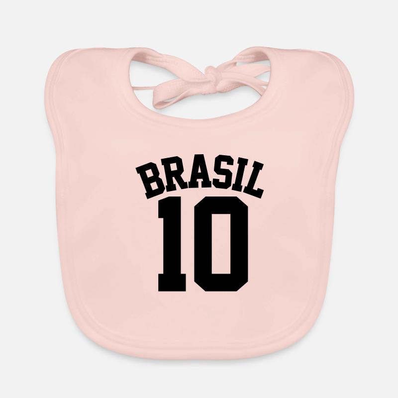 Brasil 10 Organic Baby Bibs