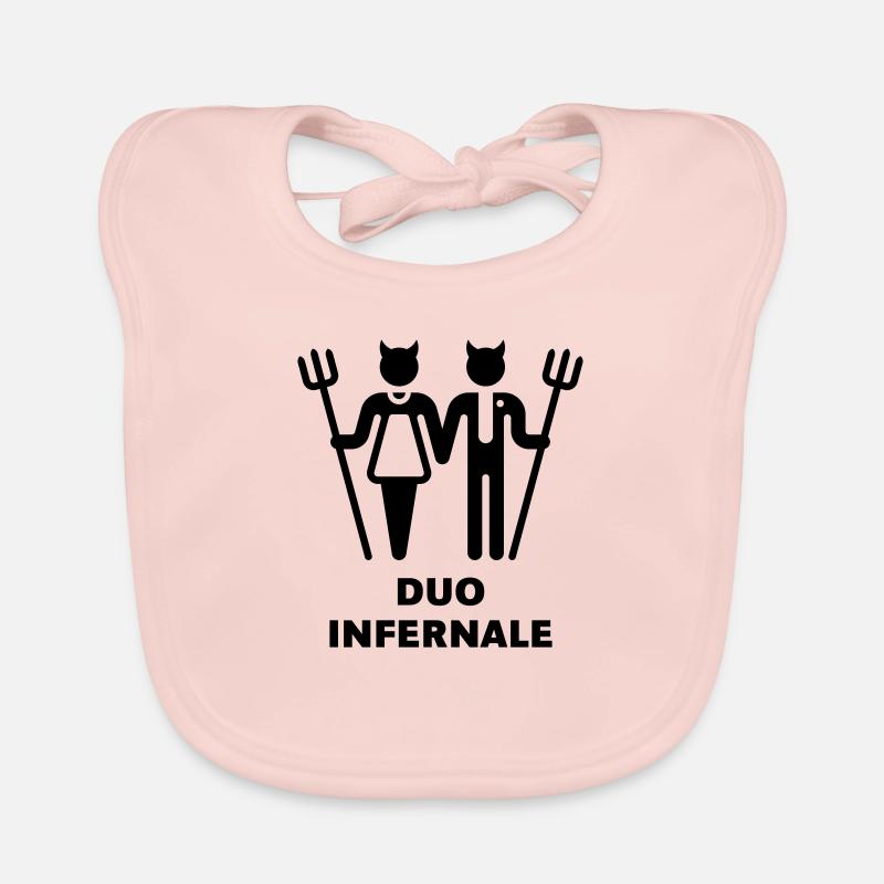 Duo infernal Bavoir bio Bébé