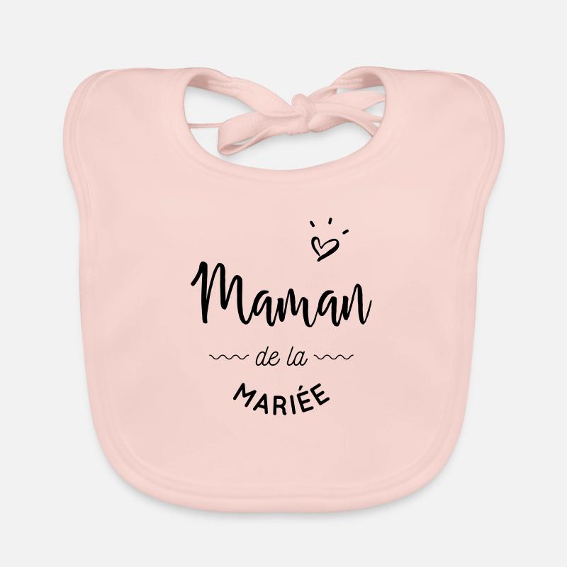 Maman de la mariée Bavoir bio Bébé