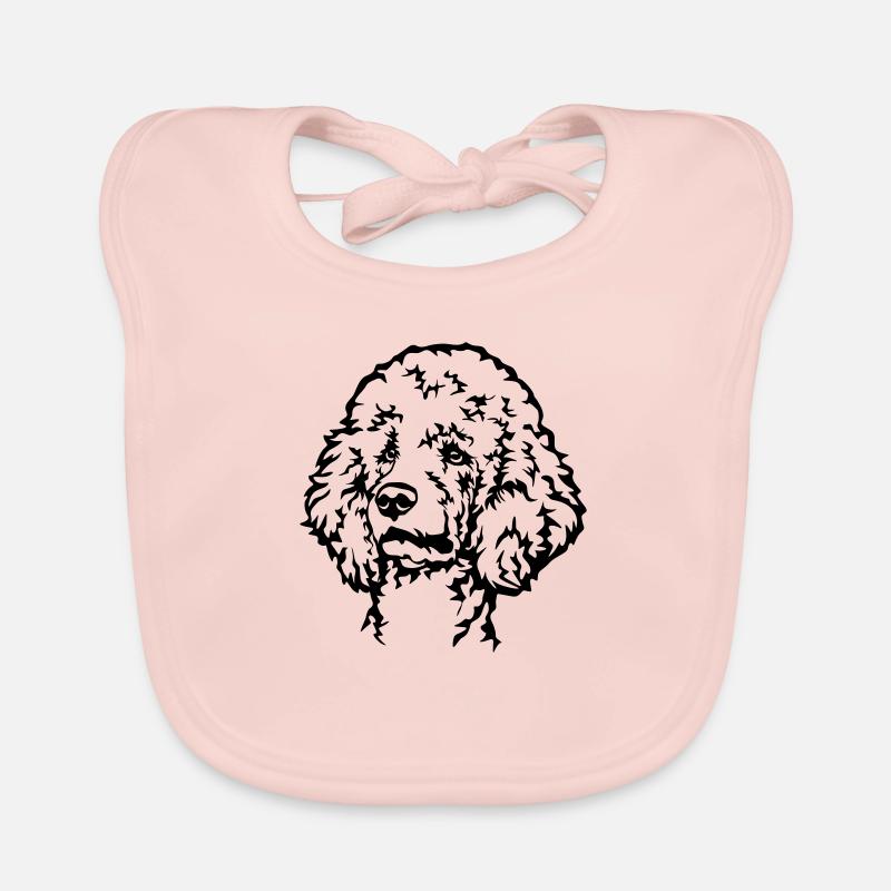 Tête de puiche Bavoir bio Bébé