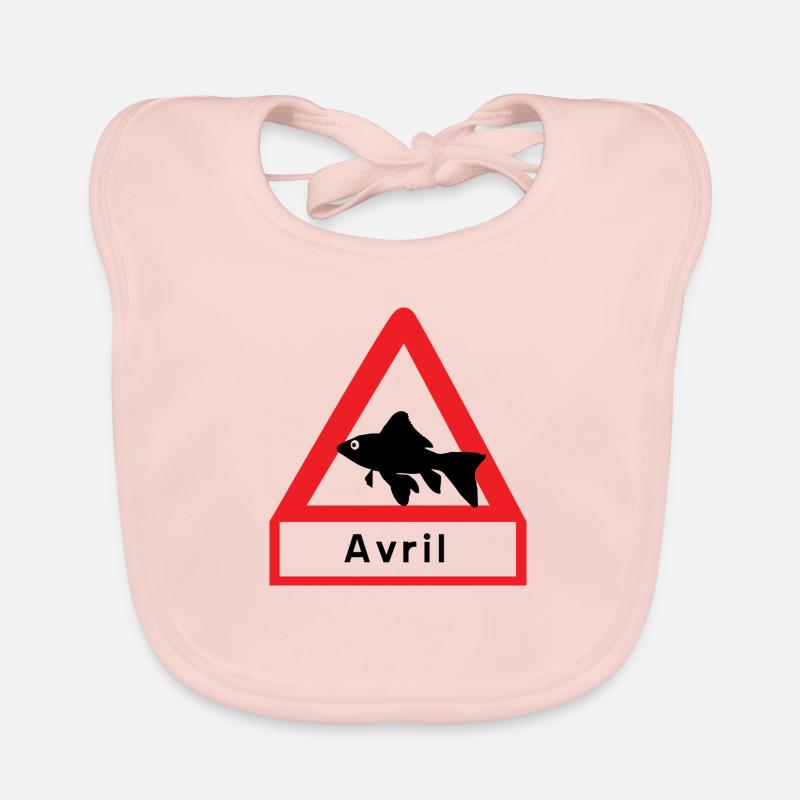 APRIL FOOL'S DAY Organic Baby Bibs