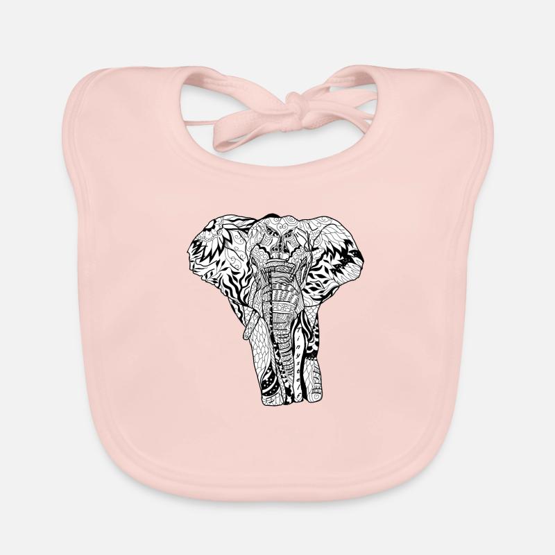 ELEPHANT Organic Baby Bibs