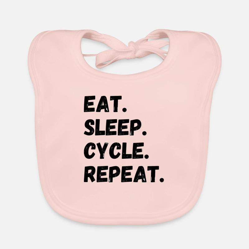 Manger cycle de sommeil répéter Bavoir bio Bébé
