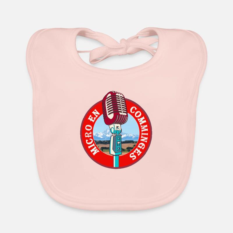 Logo Micro en Comminges Bavoir bio Bébé