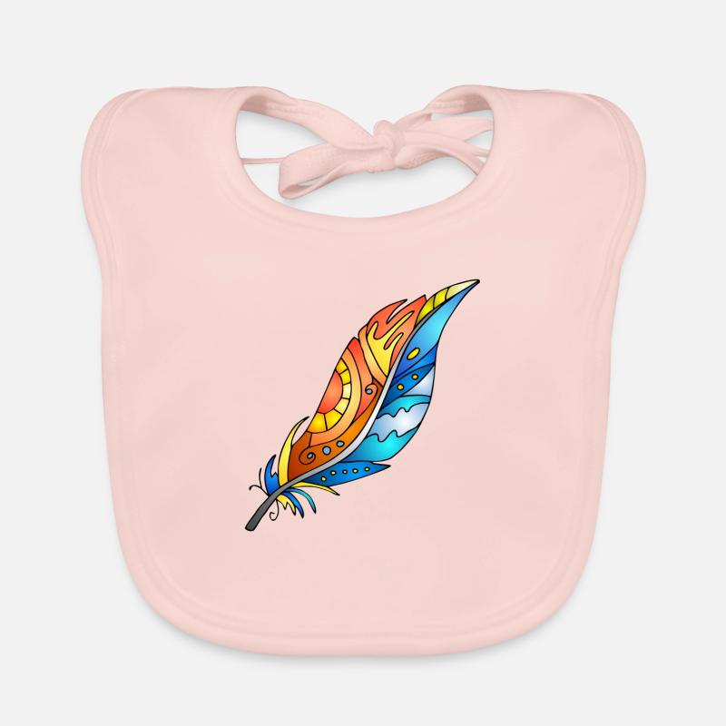 Feather Organic Baby Bibs
