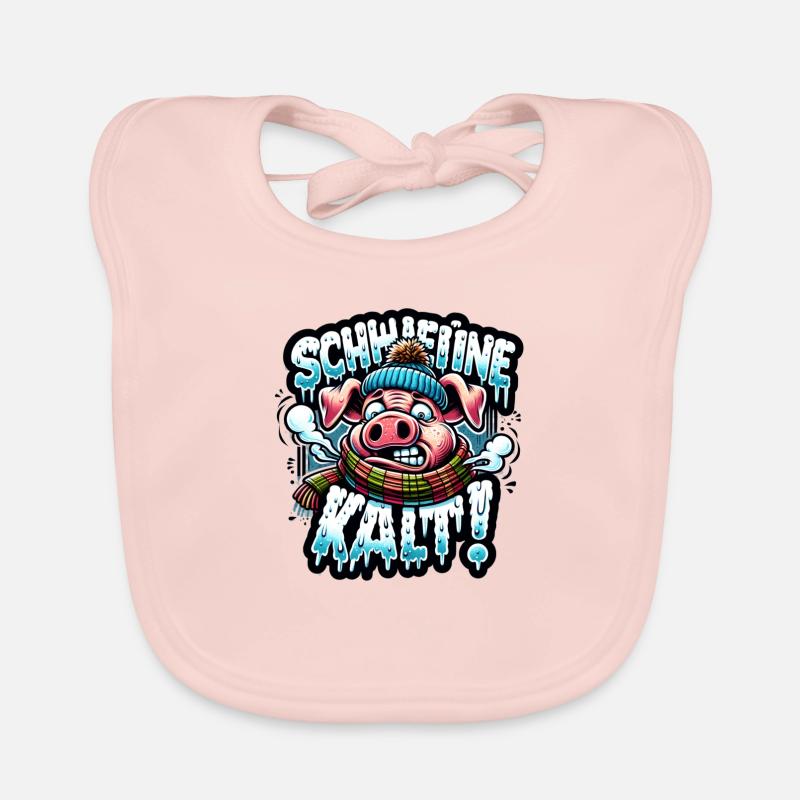 Pork cold Organic Baby Bibs