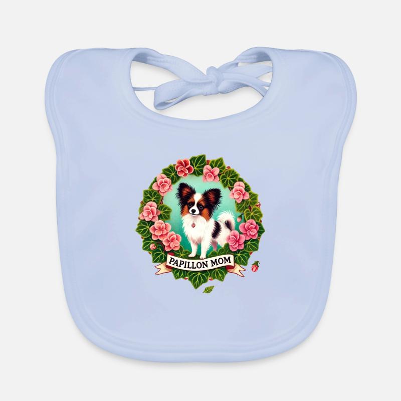Maman Papillon Bavoir bio Bébé