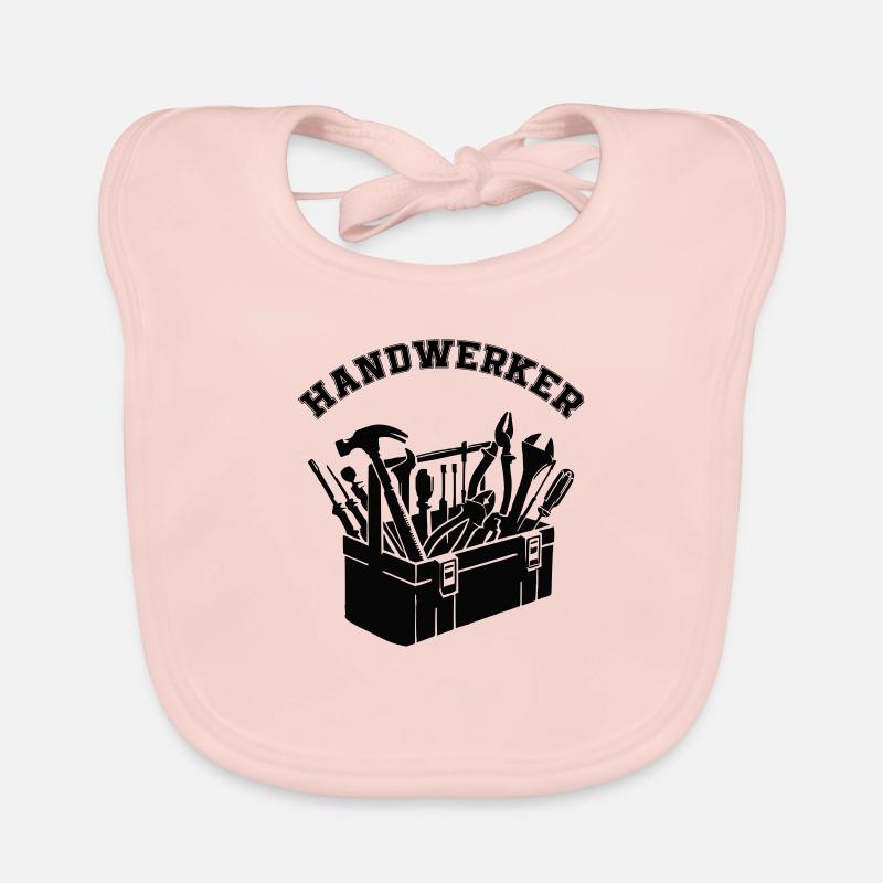 Tool Toolbox Craftsman Organic Baby Bibs