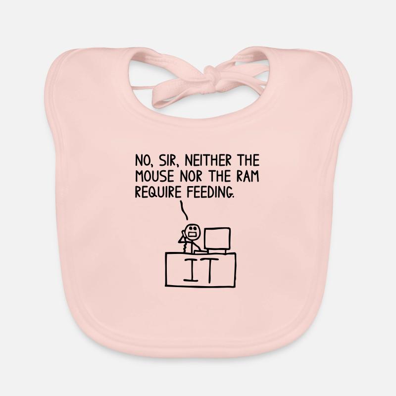 Mouse and RAM Organic Baby Bibs