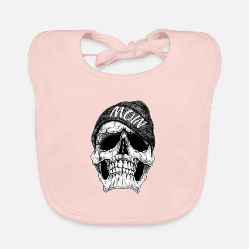 MOIN DEAD HEAD Bavoir bio Bébé