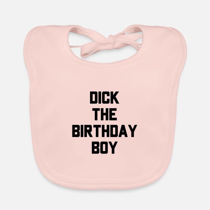 Dick Geburtstagskind Geburtstag Mutprobe Geschenk Baby Bio-Lätzchen