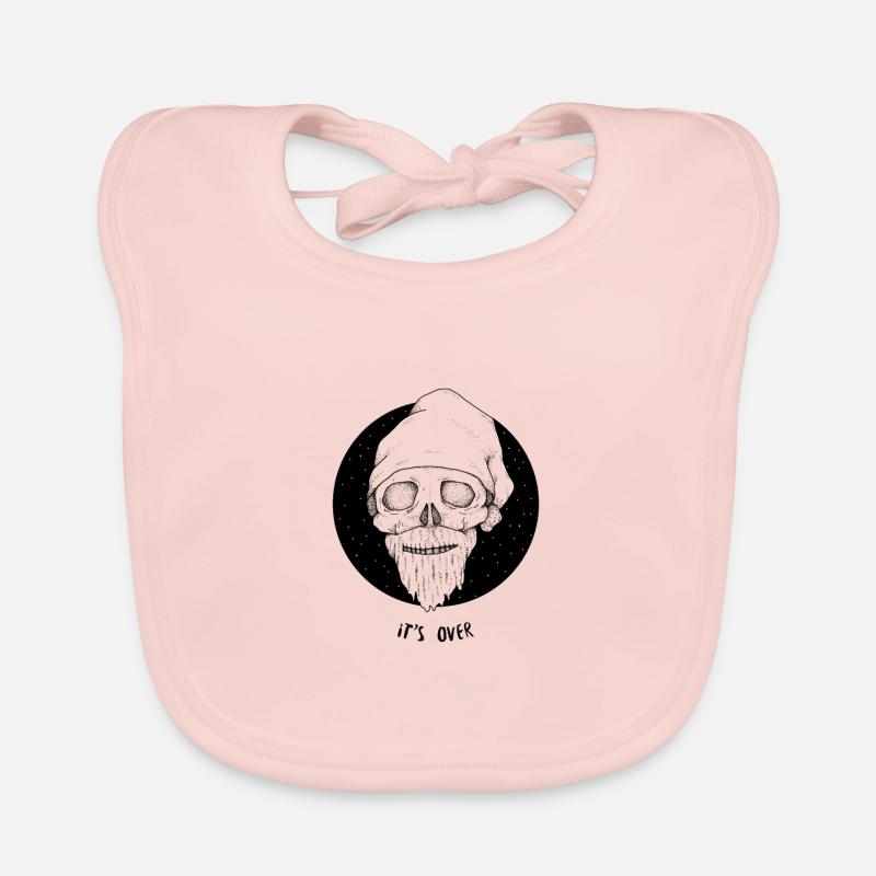 C'est fini - Bavoir bio Bébé - rose