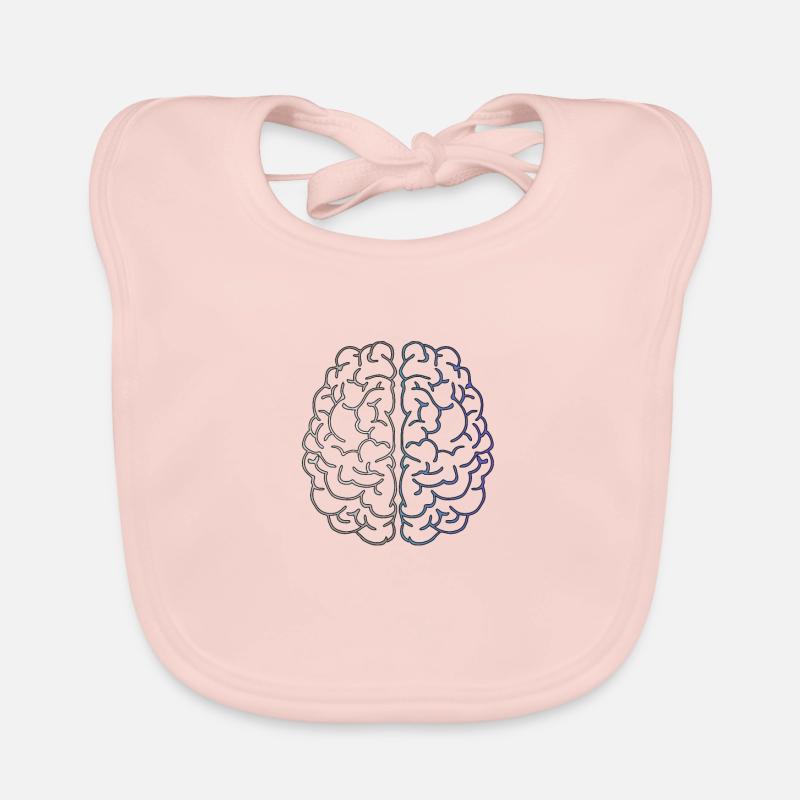 Brain Organic Baby Bibs