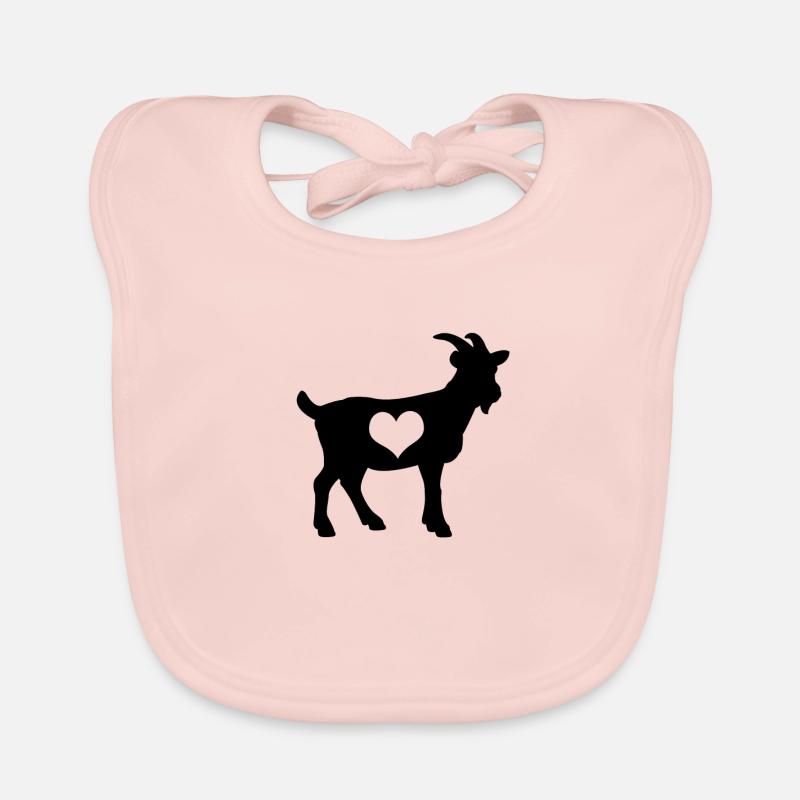 Chèvre Bavoir bio Bébé
