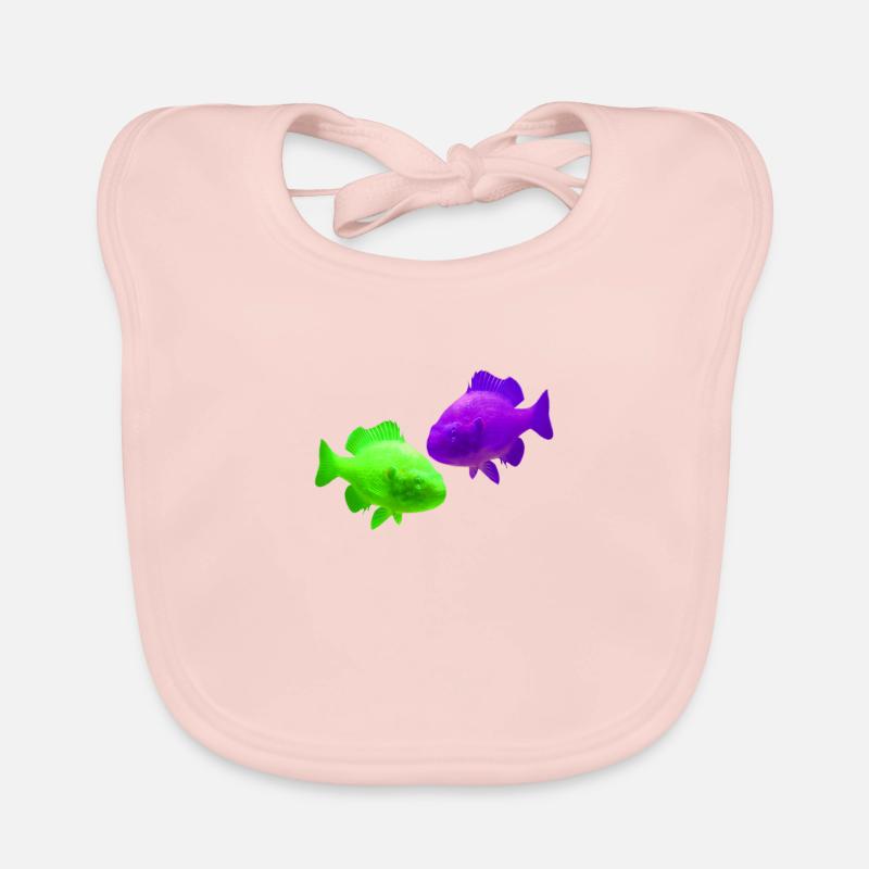 Fische Baby Bio-Lätzchen