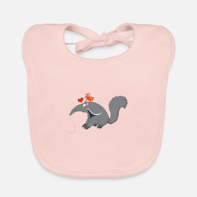 ant-eater Organic Baby Bibs